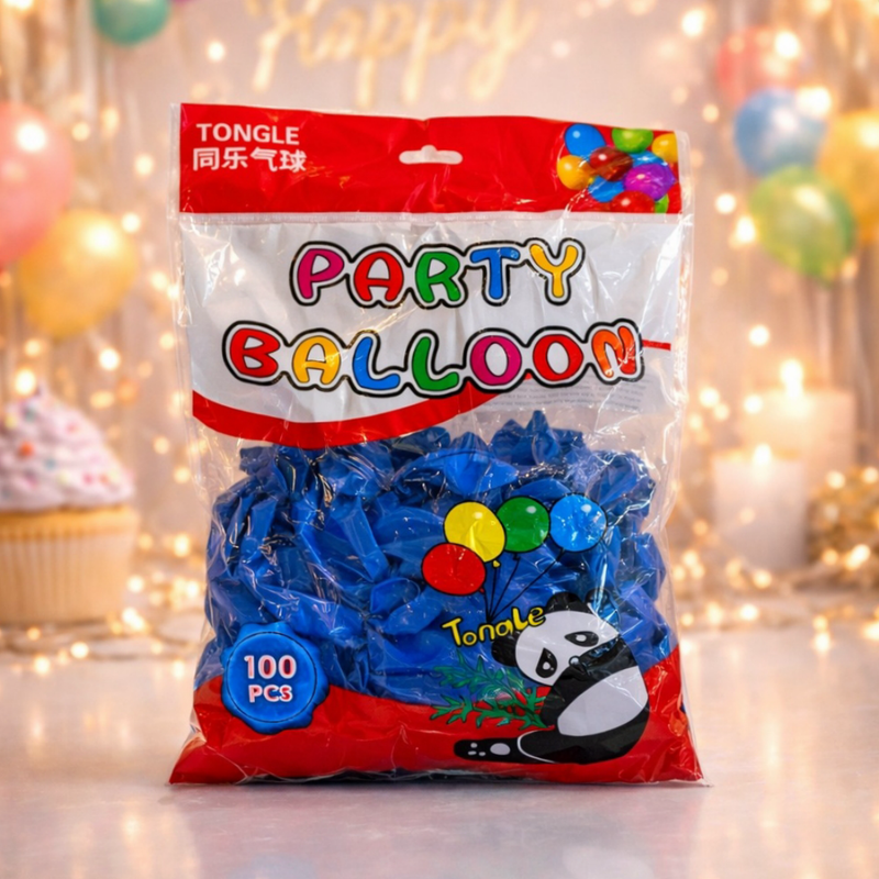 Balloon 100 Piece Blue