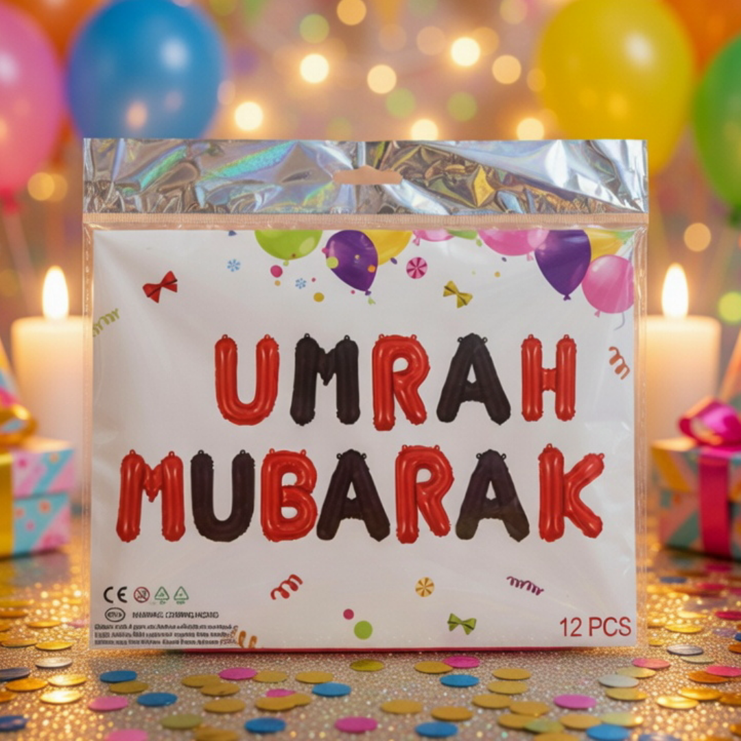 Balloon Foil Umrah Mubarik