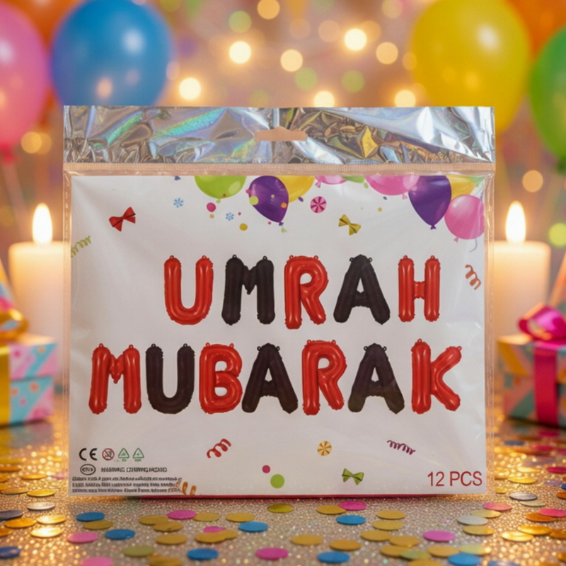 Balloon Foil Umrah Mubarik