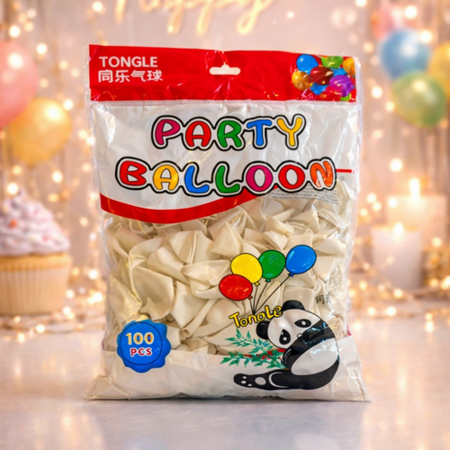 Balloon 100 Piece White