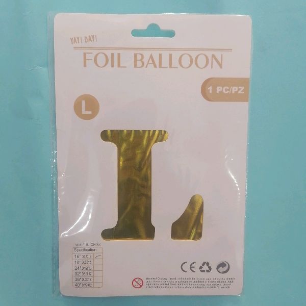 Balloon Foil ABC