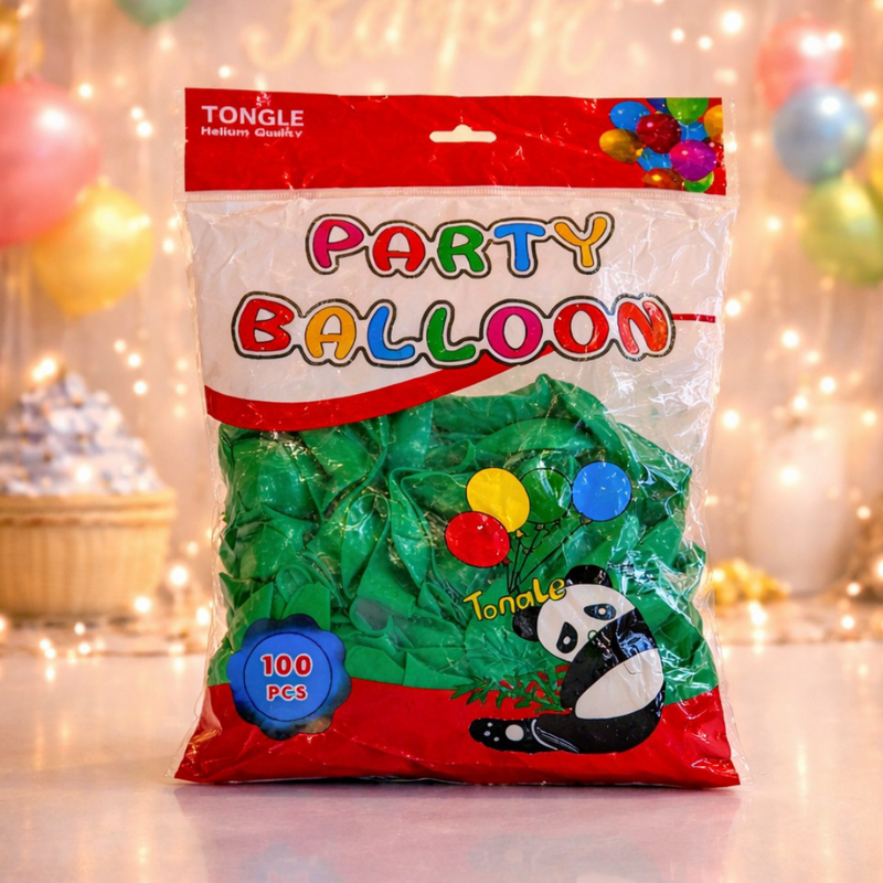 Balloon 100 Piece Green