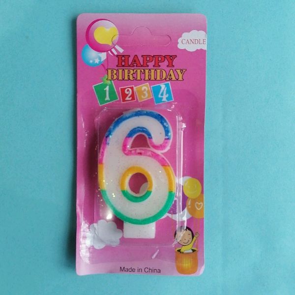 Candle Number 6
