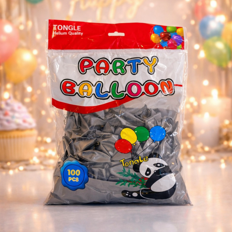 Balloon 100 Piece Silver